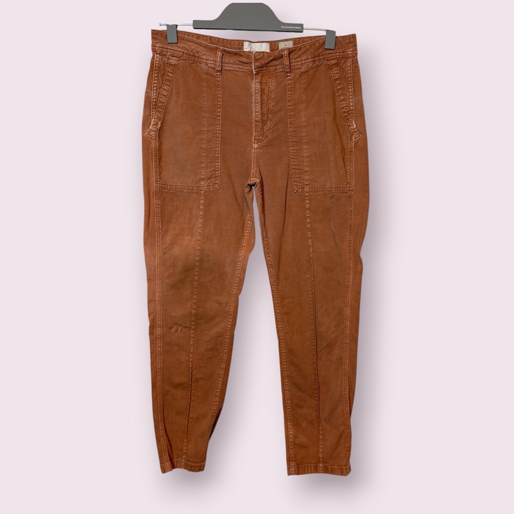 Anthropologie Wanderer Utility Jeans Terra-Cotta Size 30